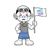 Sad Miss You Sticker by Zhot