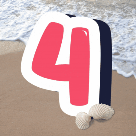 Number Four GIF by Beach Boss Influencers - Find & Share on GIPHY