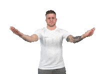 Daniel Michel Sticker by CLEAN FITNESS