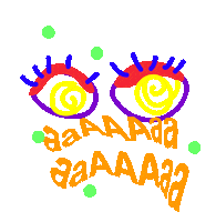 scared mental health Sticker