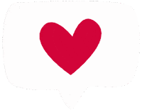 I Love Herzchen Sticker by echtkuhl