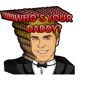 stanleymc giphygifmaker whos your daddy josh stanley Sticker
