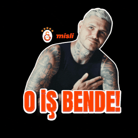 Mauro Icardi Galatasaray GIF by Misli