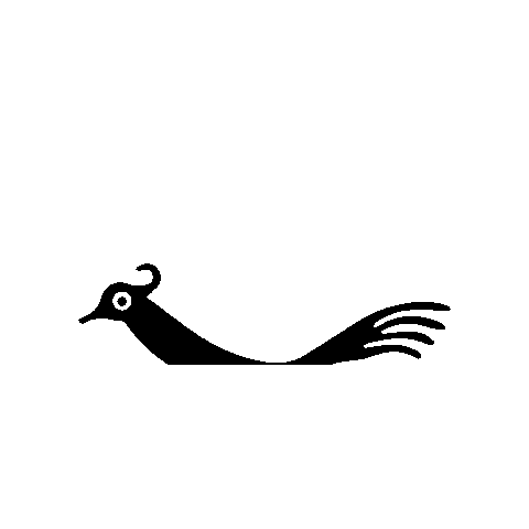 Pajarito Gcc Sticker by Ediciones GCC