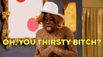 ammanerz giphygifmaker rpdr thirsty ru pauls drag race GIF