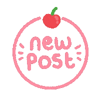 New Post Upload Sticker