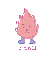 Tell Me Why Fire Sticker