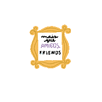 Netflix Friends Sticker