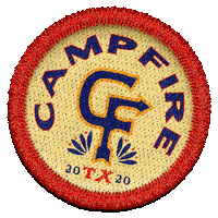 Sticker by Campfire Gathering