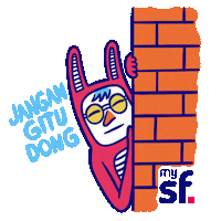 Thanks Thank You Sticker by Smartfren 4G