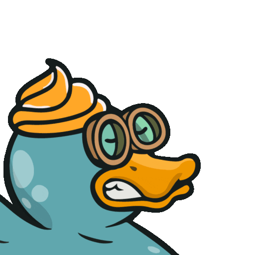 duckieland giphyupload stop duckie nofud Sticker