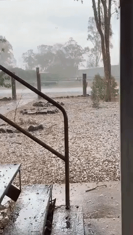 Hailstorm Hits Drought-Stricken Queensland Town