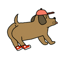 dog puppy Sticker by nullbody