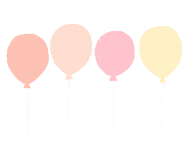 Birthday Celebration Balloons Sticker