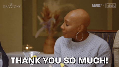 Thank You So Much GIF by We TV