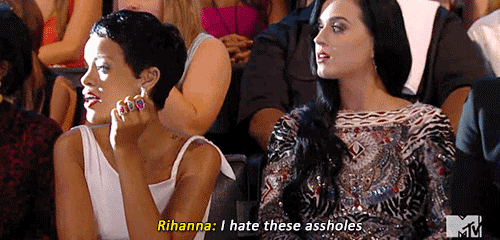 katy perry rihanna GIF