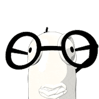 3d eyes Sticker by Quipster