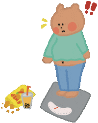 Bear Eat Sticker