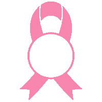 Breast Cancer Thank You Sticker by Designs by Denae