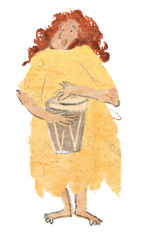 Play Music Monkey Sticker by pomelody