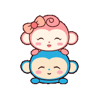 QQEnglish happy chill together chilling Sticker