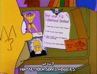 Sad Season 3 GIF by The Simpsons