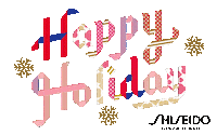 Happy Christmas Sticker by SHISEIDO