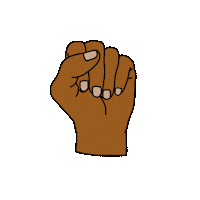 illumiinaani colors hands black lives matter fist Sticker
