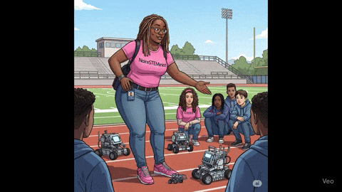 Robot Steam GIF by NoireSTEMinist