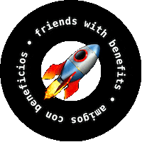 takethreestudio rocket friends with benefits takethreestudio takethree Sticker