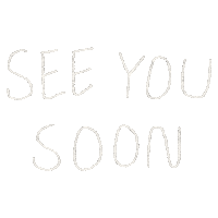 See You Soon Text Sticker