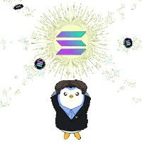 Crypto Penguin Sticker by Pudgy Penguins