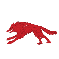 Dog Run Sticker by Kofta