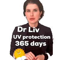 Sun Sunscreen Sticker by Dr Liv
