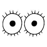 Black And White Face Sticker