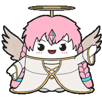 Ghost Christmas Angel Sticker by Boo