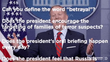 thedailyshow liar lies the daily show questions GIF