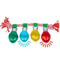Christmas Twinkle Sticker by Woof & Whiskers Pet