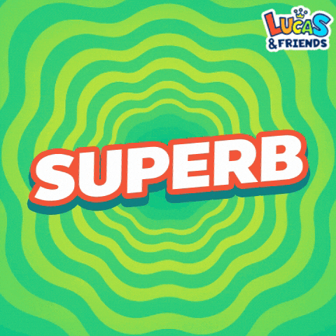 Awesome Very Good GIF by Lucas and Friends by RV AppStudios