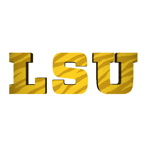 Lsu Tigers Sticker by Louisiana State University