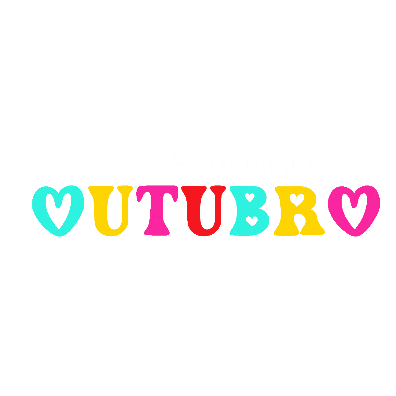 Outubro Sticker