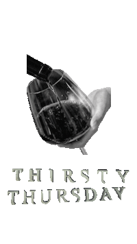 Thirsty Thursday Sticker by GIA JAKARTA