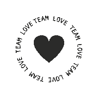 THREEOFAKIND love work team toak Sticker