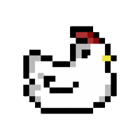 ezgiduruhastan chicken bat tavuk yarassa Sticker