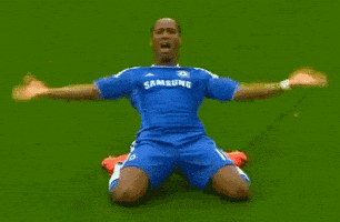 Winning Didier Drogba GIF
