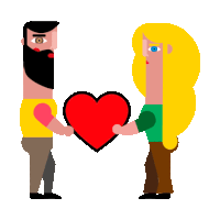 Love Sticker by Xoan Viqueira