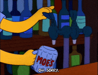 Sorry Season 3 GIF by The Simpsons