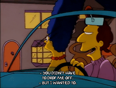 Season 1 Jacques GIF by The Simpsons