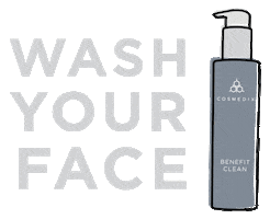 COSMEDIX skincare cleanser skincare routine face cleanser Sticker