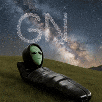 Sleepy Good Night GIF by Lonely Aliens
